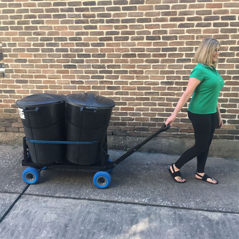 Mighty Max Multi-Purpose Dock Cart Wagon, Blue Tub image number 6